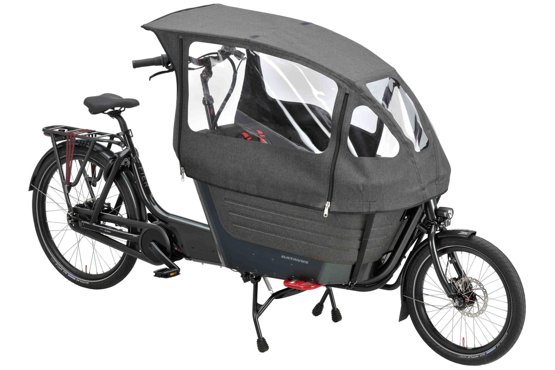 Kaleche/Regentent til ladcykel - Raleigh Stride 2 / Winora F.U.B 2 / Batavus Fier 2