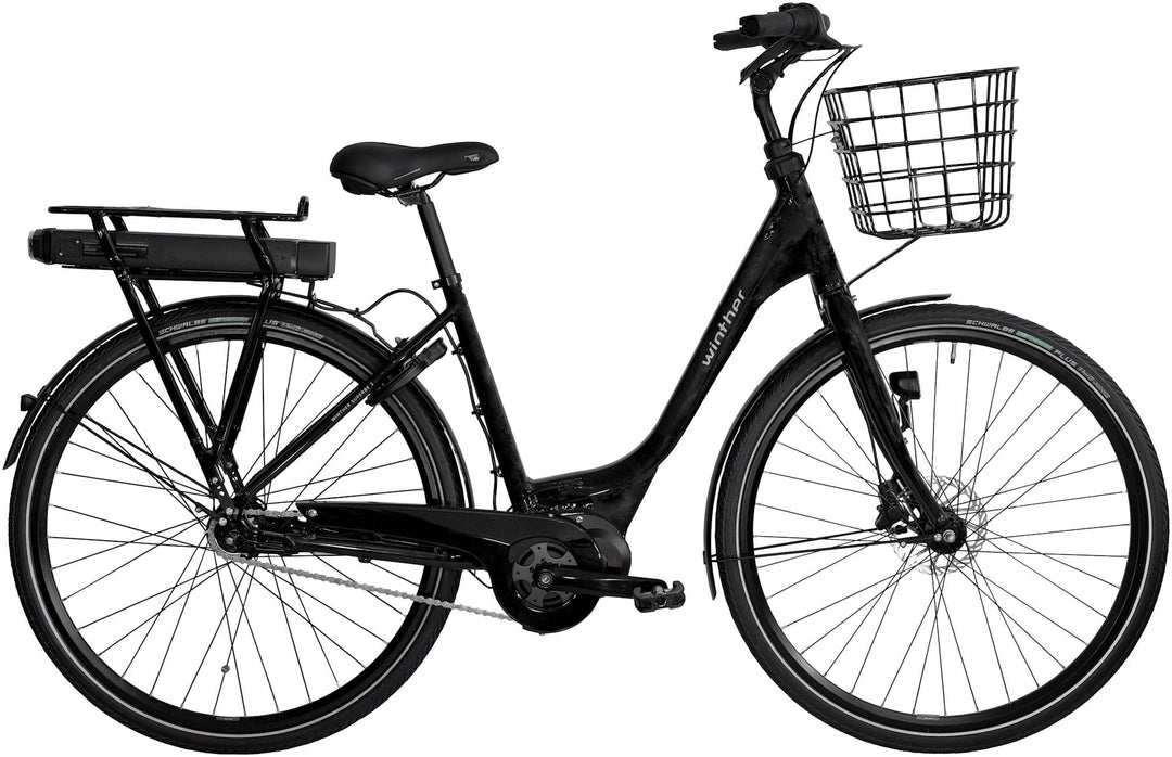 Winther Superbe 2 Sort Elcykel Lav