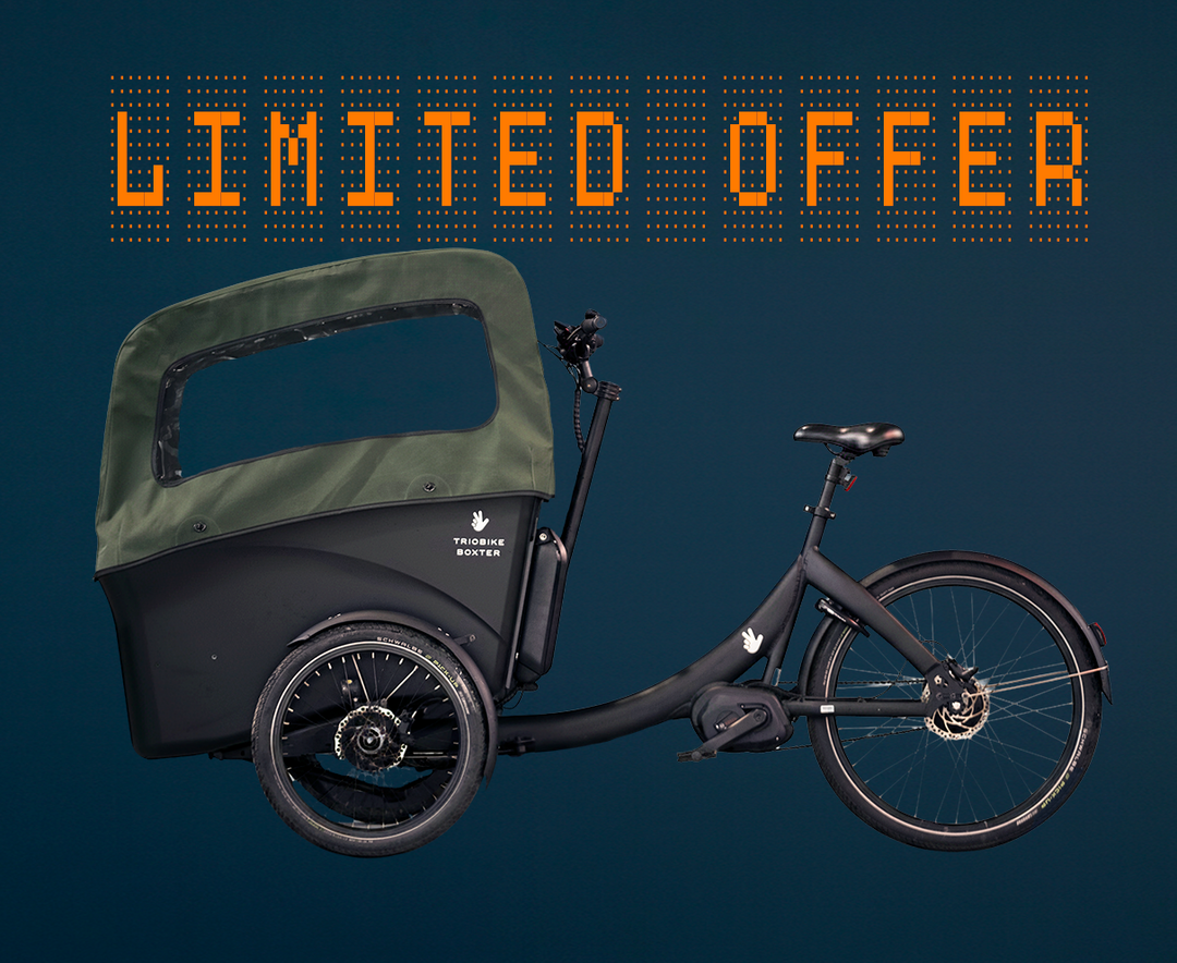 Triobike Boxter CL Bosch El ladcykel med Udstyrspakke