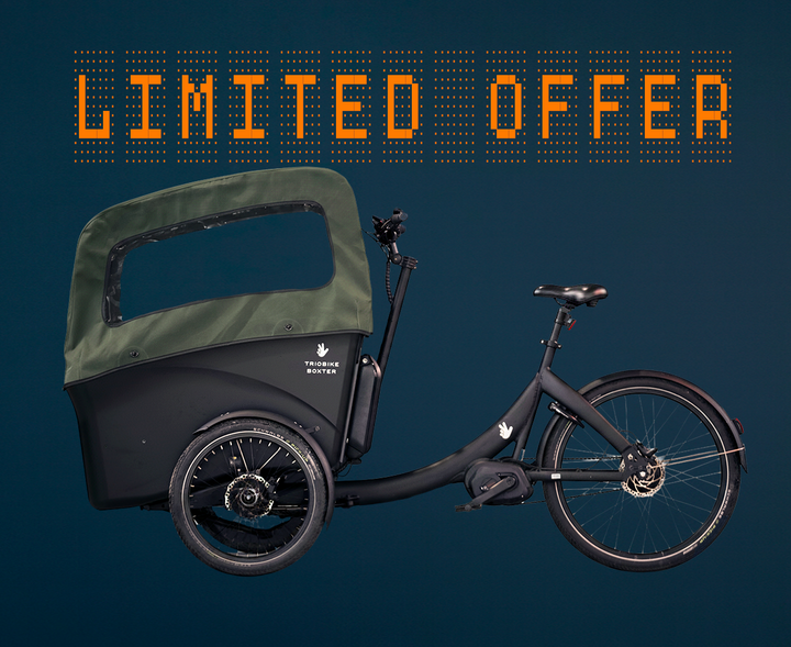 Triobike Boxter CL Bosch El ladcykel med Udstyrspakke