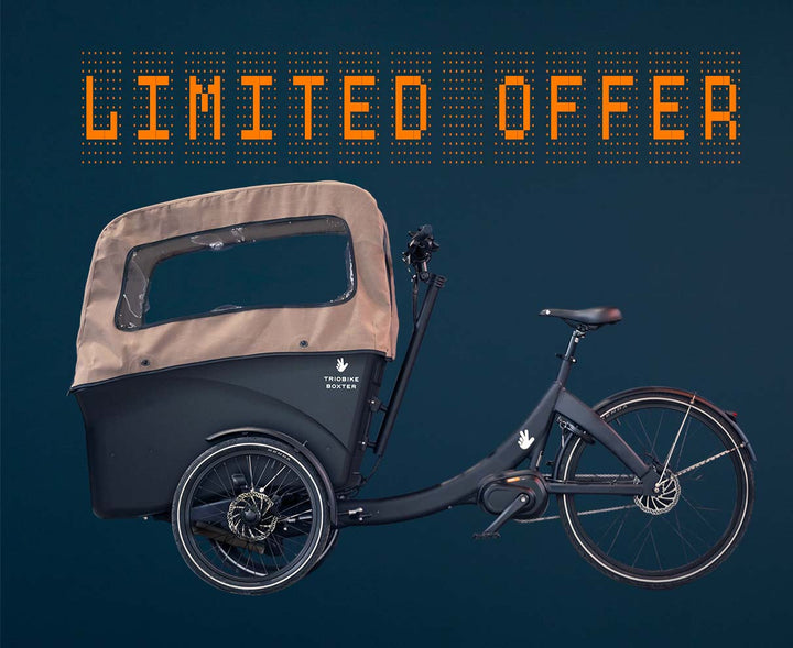 Triobike Boxter Air II Ladcykel med Udstyrspakke