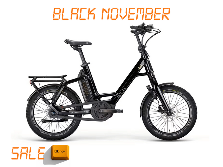 QiO LTD Elektrisk Kompaktcykel