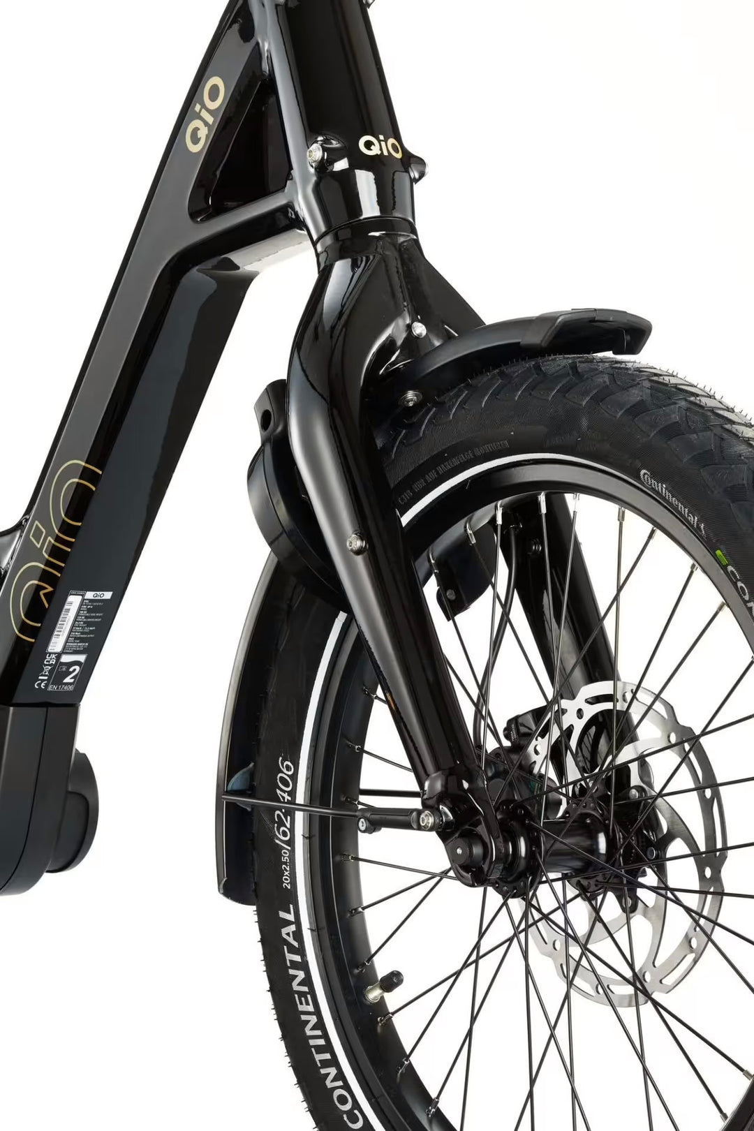 QiO LTD Elektrisk Kompaktcykel