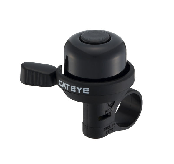 Cateye Wind Bell Mini Tryk Ringeklokke Sort