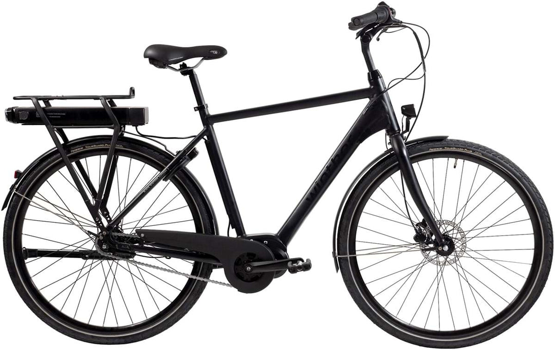 Black Winther Superbe 2 Herre - Mat Sort Elcykel