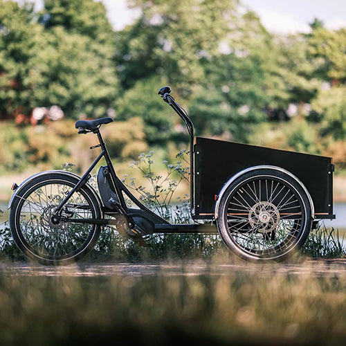 christiania bikes kendt mærke med plads til flere passagere