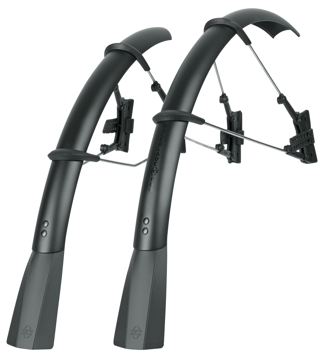 SKS Raceblade Pro skærmsæt 700x25mm inkl. stivere matsort