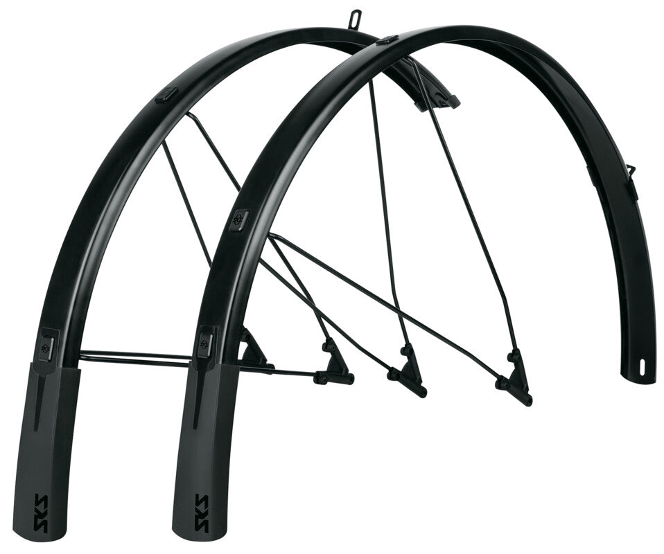 SKS Bluemels Style skærmsæt 28in 46mm sort