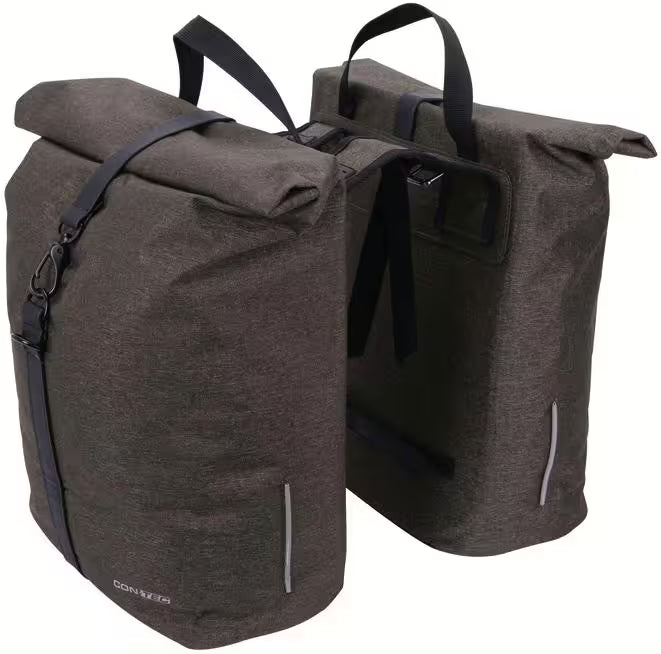 CONTEC LIM Double cykeltaske | 34 L dobbelt taske til bagagebærer