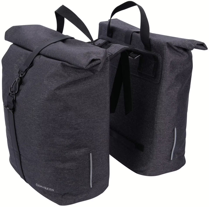 CONTEC LIM Double cykeltaske | 34 L dobbelt taske til bagagebærer