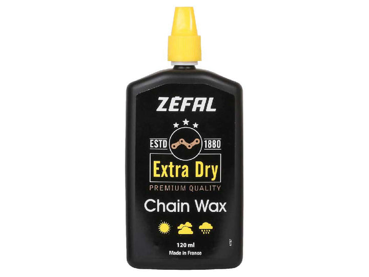 ZÉFAL Extra Dry Wax – kædevoks til tørt føre (120 ml)
