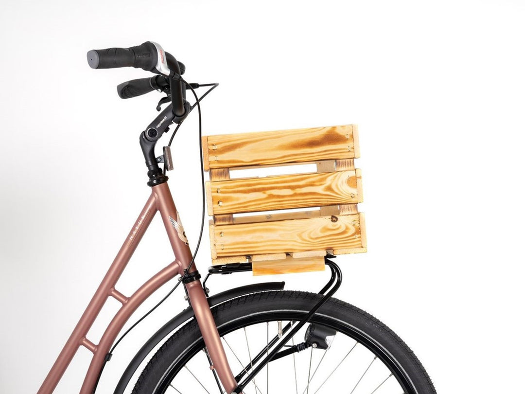 AtranVelo Woody AVS Træcykelkurv