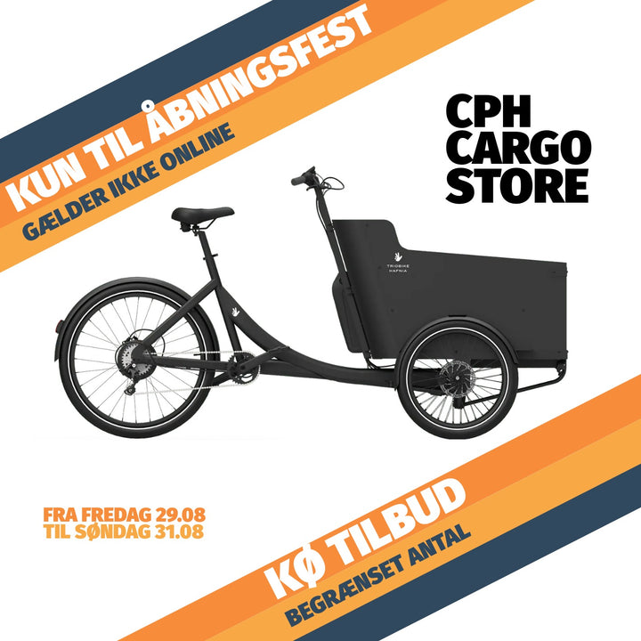 Triobike Hafnia m Kaleche El Ladcykel (Cargostore)