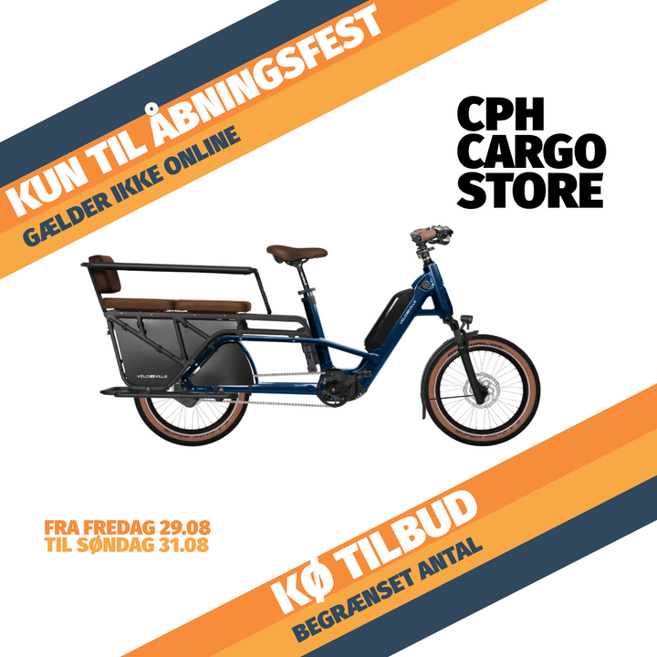 Velo de Ville Loady Ladcykel m Udstyr (Cargostore)