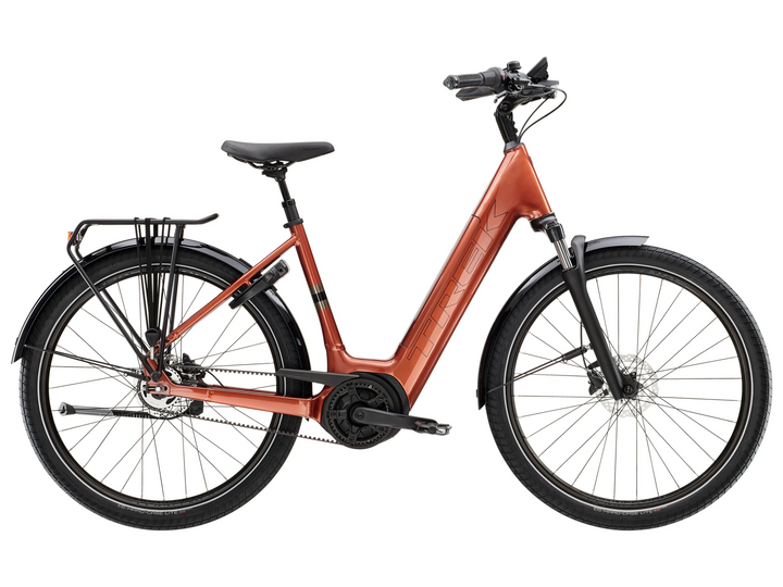 Trek District+ 4 2025 Rem El citybike Lav