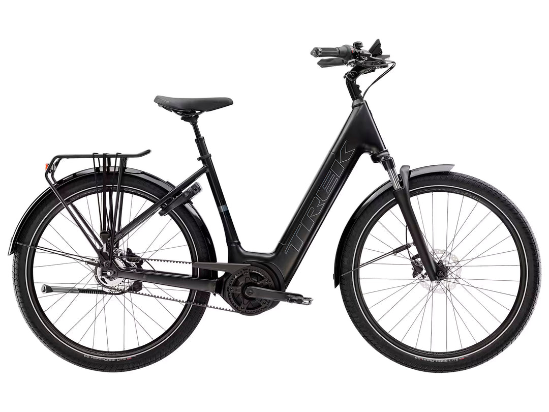 Trek District+ 4 2025 Rem El citybike Lav