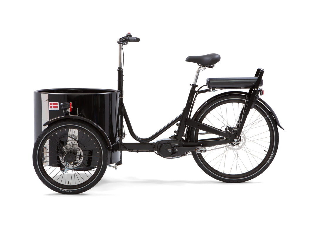 Nihola Low GEN2 ladcykel med Bafang M410 midtermotor og skivebremser
