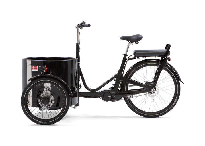 Nihola Low GEN2 ladcykel med Bafang M410 midtermotor og skivebremser