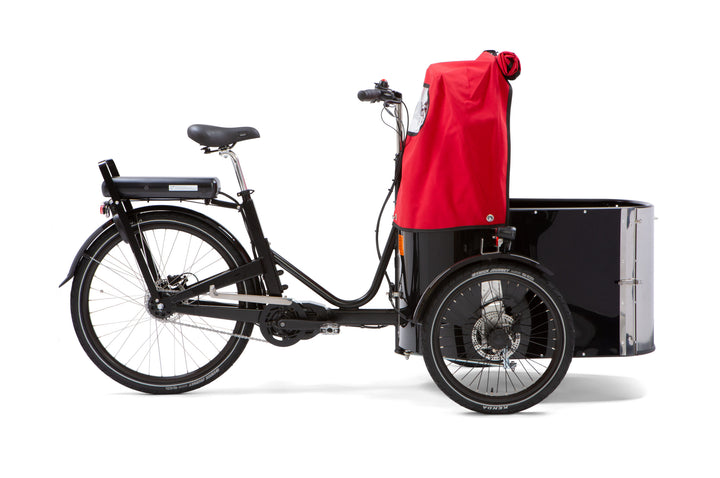 Nihola Dog GEN2 hundeladcykel set forfra med aluminiumsfront