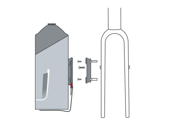 KLICKFIX DUO Adapter Forgaffel
