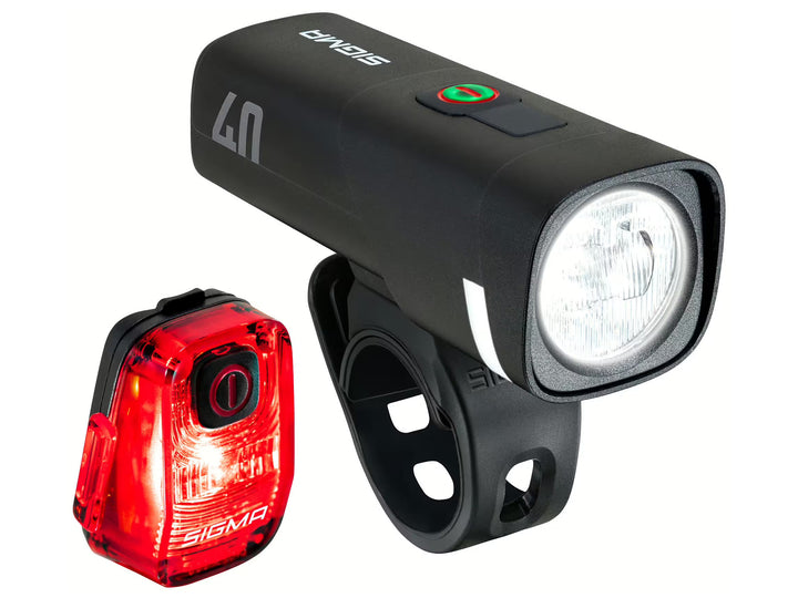 SIGMA SPORT Aura 40/Hiro 10 USB Lygtesæt