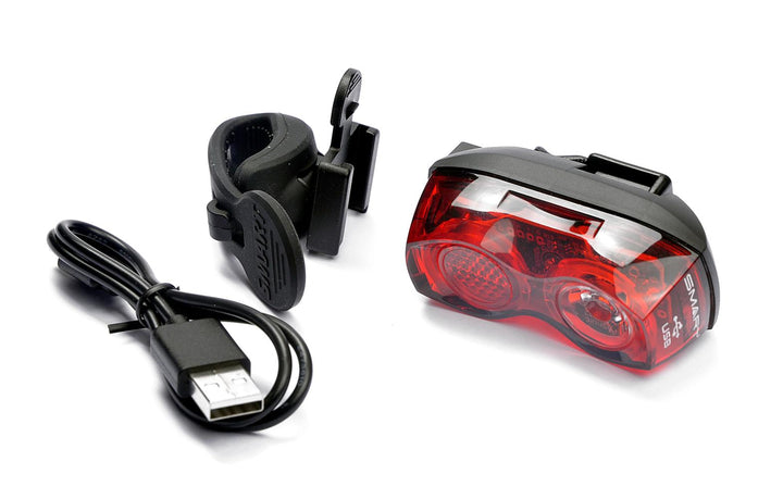 SMART baglygte med USB oplader