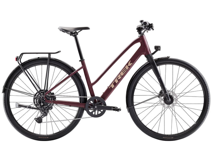 Trek FX Sport AL EQ 2026 Hybrid Damecykel