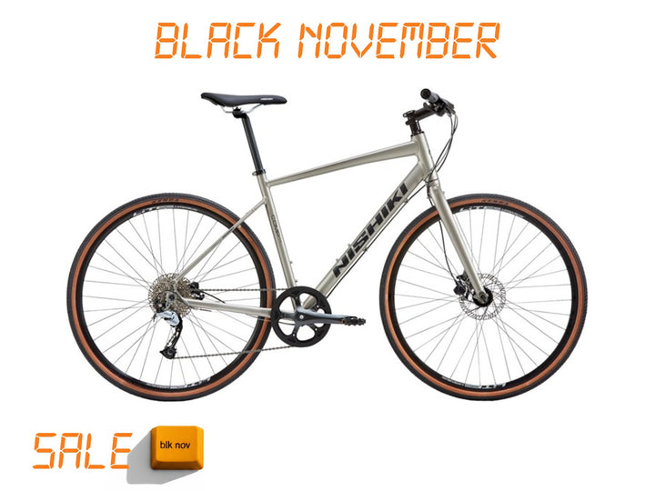 Nishiki Comp Nine Race hybridcykel Herre