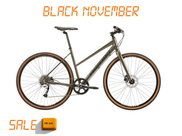 Nishiki Comp Nine Race-hybridcykel Dame