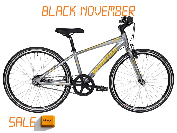 Winther R1 Sport Dreng 24in 7g Sølv