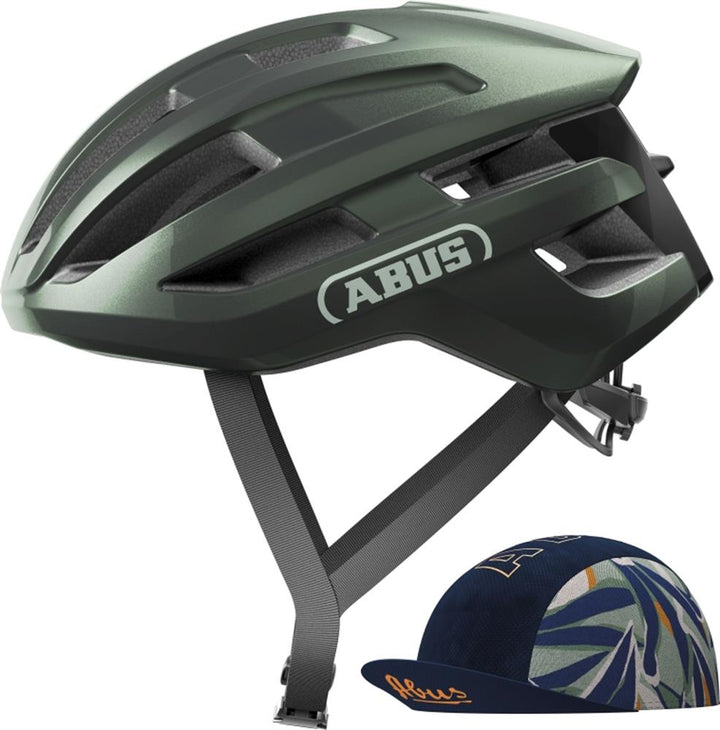 Abus PowerDome ACE + Cap Cykelhjelm