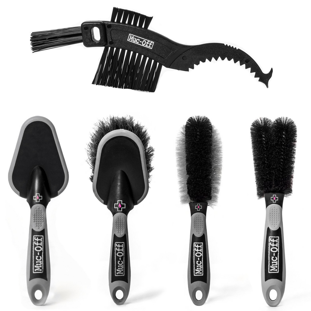 Muc Off Tubeless Valve Muc-Off X Premium Brush Set Bike Wash