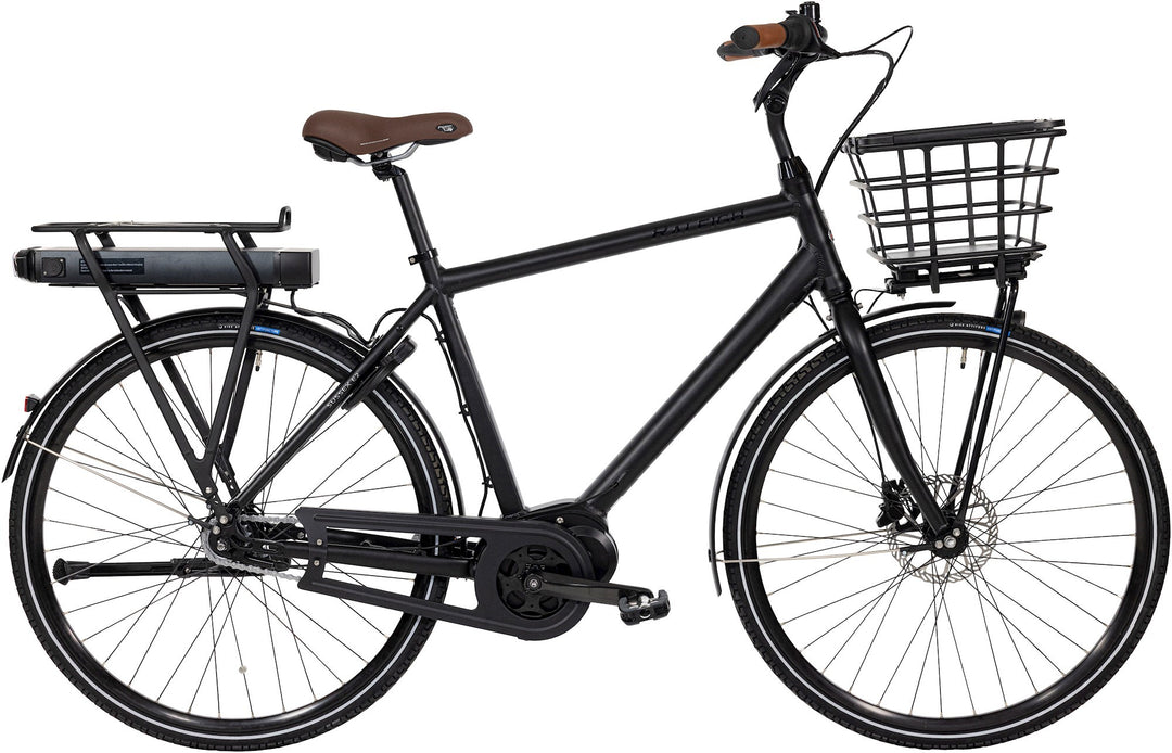 Raleigh Sussex E2 Herre Sort - Elcykel